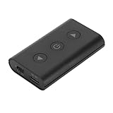 Bluetooth-Sender-Empfänger für Fernseher, Bluetooth-Audio-Adapter mit Geringer Latenz für TV, PC, MP3-Player, Theater, Auto-Stereoanlage, Bluetooth-AUX-Adapter mit 3,5-mm-AUX