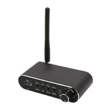 A4 Bluetooth-Sender-Empfänger für TV, Glasfaser-Koaxial-HiFi-Bluetooth-Audio-Adapter für TV, Auto, PC, MP3-Player, Theater-Switch, mit AUX-Cinch, Glasfaser- und Koaxial-Anschlüssen
